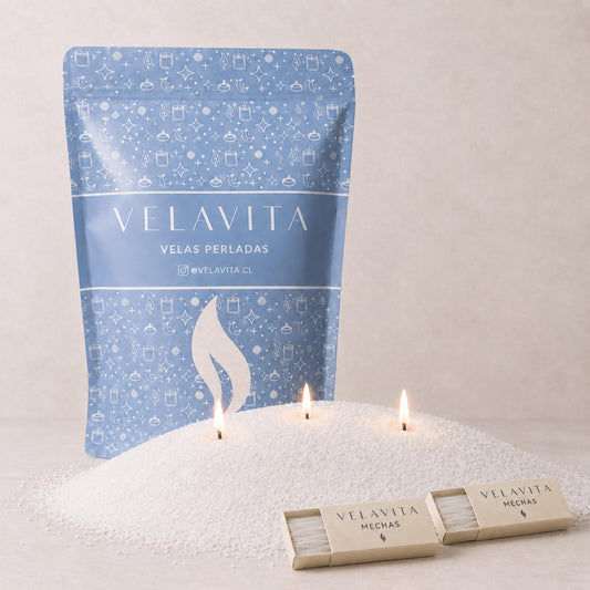 Velas Perladas 1 kg - 240 horas de luz