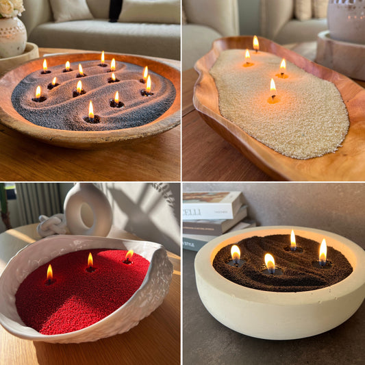 Velas Perladas COLORES 1 Kg - 240 horas de luz