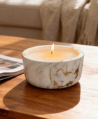 KIT CARRARA 1 Kg Velas AROMAS + Recipiente