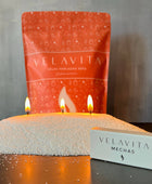 Velas Perladas COLORES 500gr - 120 horas de luz