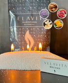 Velas Perladas AROMAS 500g - 120 horas de luz
