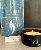 KIT CARRARA 500gr Velas COLORES + Recipiente