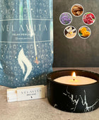 KIT CARRARA 1 Kg Velas AROMAS + Recipiente