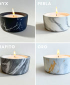 KIT CARRARA 1 Kg Velas AROMAS + Recipiente