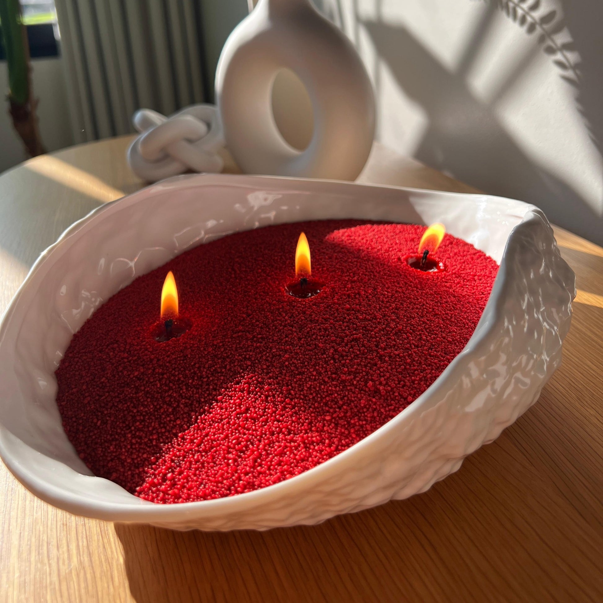 Velas Perladas COLORES 500gr - 120 horas de luz