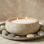 KIT SIGNATURE CONCRETO - Velas 4 kg + 2 Recipientes + Accesorios