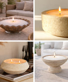 Velas Perladas AROMAS 500g - 120 horas de luz