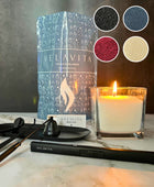 Kit Deluxe - Velas 1 Kg COLORES + Encendedor + Set Accesorios + Recipiente