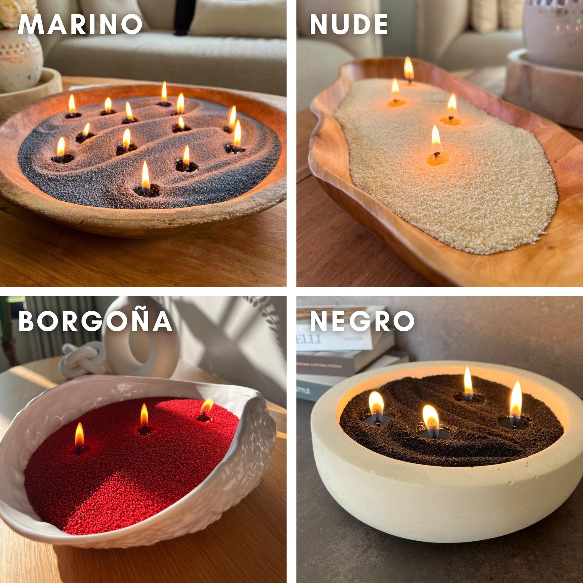 Velas Perladas 1 kg - 240 horas de luz