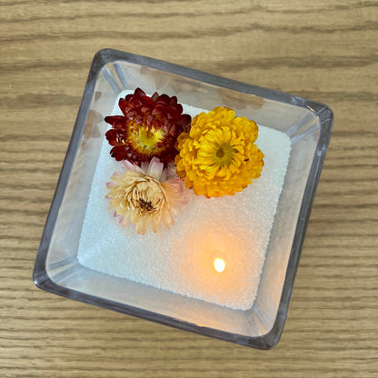 Kit Deluxe - Velas 1 Kg + Encendedor + Set Accesorios + Recipiente