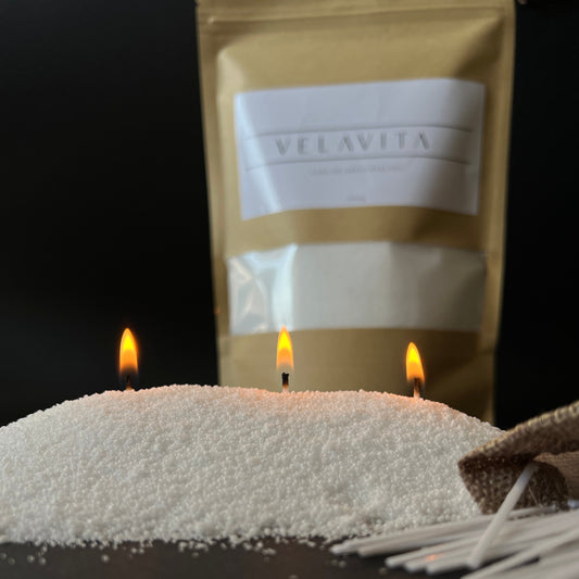 Velas Perladas 500gr - 120 horas de luz
