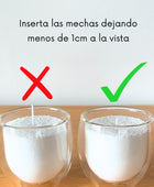 KIT 500gr Velas COLORES + Recipiente