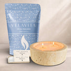 KIT TRAVERTINO PETRA 1 Kg + Recipiente