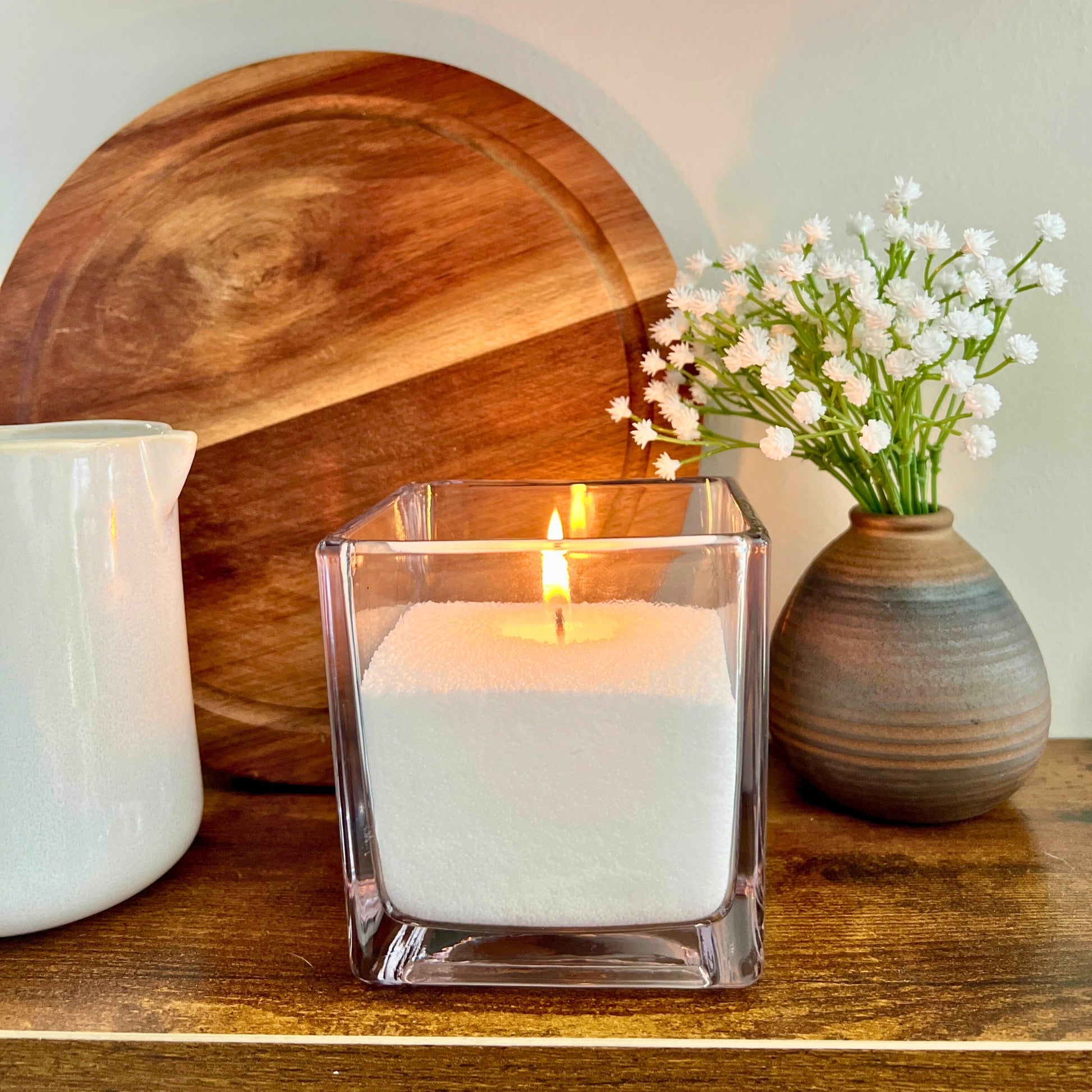 KIT 500gr Velas COLORES + Recipiente